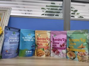 Boisson nutritive à la saveur de mangue, enrichie en collagène, extrait de goyave et de pépins de raisin, pour la beauté, l'antioxydation, la peau, les ongles et les cheveux. - Product Image 6