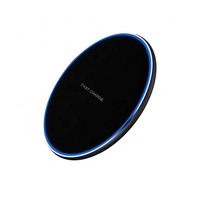 Chargeur sans fil rapide pour smartphone 15W 10W, station de charge pour téléphone portable