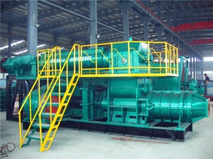 Nén Trái Đất Chân Không Đùn Rắn Rỗng Giá Tự Động Red Caly Gạch Máy Làm - Product Image 5