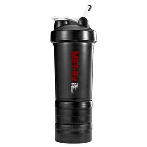Botella Deportiva Portátil de 3 Capas para Proteínas, 500 ml, de Plástico, a Prueba de Fugas, Reutilizable, para Gimnasio, Vaso Mezclador para Batidos de Proteínas - Product Image 4