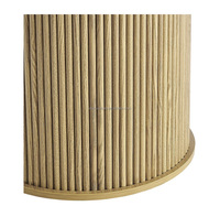 Runder Esszimmertisch Platzsparendes 4/6-Sitzer Design Esstisch Holz-Dinertisch Ausziehbar