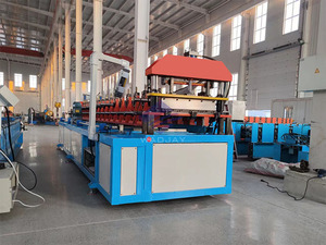 เครื่องทำกระเบื้องเครื่องม้วนขึ้นรูปโลหะความแม่นยำสูงแผงการเก็บเข้าลิ้นชักสำหรับซูเปอร์มาร์เก็ต - Product Image 5