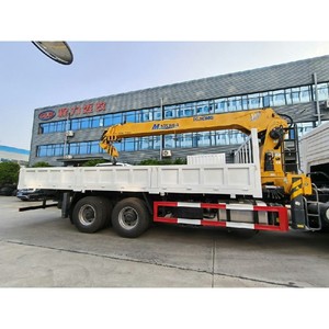 รถบรรทุกติดเครนไฮดรอลิกแบบแขนยืดไสลด์ได้ Shacman H3000 6x4 12 ตัน 14 ตัน - Product Image 4