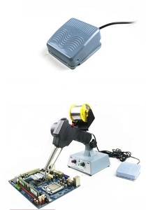 Pistola <span class=keywords><strong>de</strong></span> Soldar <span class=keywords><strong>de</strong></span> Pedal HCT-80W, Pistola <span class=keywords><strong>de</strong></span> Soldadura Semiautomática con Alimentación <span class=keywords><strong>de</strong></span> Soldadura, Ajuste <span class=keywords><strong>de</strong></span> Temperatura, <span class=keywords><strong>Soldador</strong></span> Eléctrico - Product Image 4