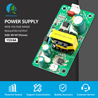 Alimentation à découpage ultra-mince 15V 4A 60W pour amplificateur audio, barre de son, pilote LED, carte domotique CE