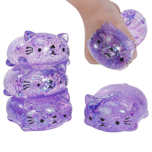 Juguete Antiestrés de Maltosa de Gato Pequeño Xiaohongshu, el Más Vendido al por Mayor para Aliviar el Estrés y Aliviar el Aburrimiento, Bola de Maltosa de Tiempo Lento para Aliviar el Estrés - Product Image 2
