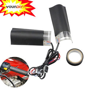 Winter Serie Motorfiets Hand Grip Heater Met Schakelaar, Warm 12V Verwarmde Motorfiets Handgreep Voor Winter Gebruik - Product Image 1