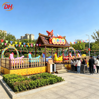 Manège à thème poulet, 12 places, petite montagnette pour enfants, autres attractions de parc d'attractions