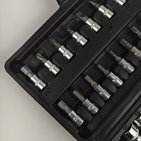 Vente en gros d'usine, kit d'outils noir de 46 pièces, jeu de clés à cliquet pour la réparation automobile