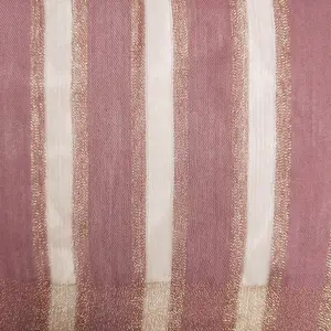 Designers Custom Muslim Shimmer Stripes Satin Silk Scarf Cotton Voile Viscose Hijab Jersey Shawl For Muslim Women Luxury Fashion