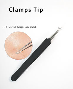 6 ؟ إزالة الرؤوس السوداء طقم إبرة حب الشباب الجراحية الفولاذ المقاوم للصدأ بثور مجموعة مستخرج مع مرآة العناية بالوجه أداة تنظيف - Product Image 6