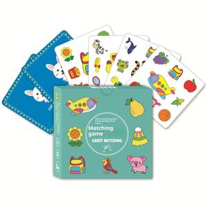 Juego de Cartas de Memoria Educativo para Niños, Juego de Mesa Interactivo para Padres e Hijos, Juego de Pensamiento y Entrenamiento Cognitivo - Product Image 1