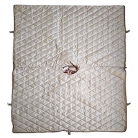Poncho isolé camouflage avec capuche - Sac de couchage portable convertible pour la chasse au canard/au cerf, la pêche, le camping et les sports de plein air