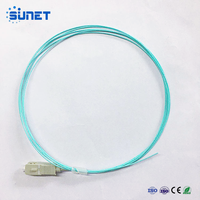 Sunet FTTH SC UPC MM OM3 OM4 0.9mm 2.0mm G657A PVC/LSZH Conector de Fibra Óptica