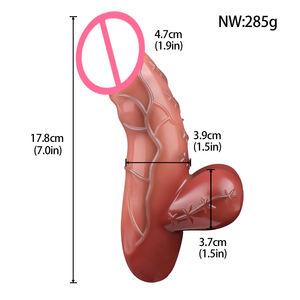 CITYFUN Vibrator realistis kebisingan rendah, desain kepala ganda portabel dan nyaman untuk mengisi daya mainan seks dewasa - Product Image 5