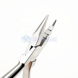 Fili leggeri dentali in acciaio inossidabile che formano pinze pigiatrici Jarabak ortodontiche per piegatura e chiusura di anelli dentistici strumenti da laboratorio - Product Image 5