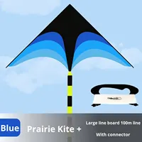 Nouveau cerf-volant triangulaire anti-vent modèle C01 pour adultes avec ligne, grande taille, utilisation sur les prairies, tissu à carreaux, pour les stands de rue et le commerce international