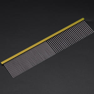 Nuevo Peine de Acero Inoxidable para Peluquería Canina, Uso Profesional en Salones de Mascotas, Antiestático, Conveniente para Perros, Gatos y Animales Pequeños - Product Image 6