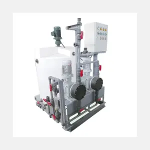Auto Chemical Flocculant Polymer Coagulation Dosing Preparation Unit Polymer Pam And Pac