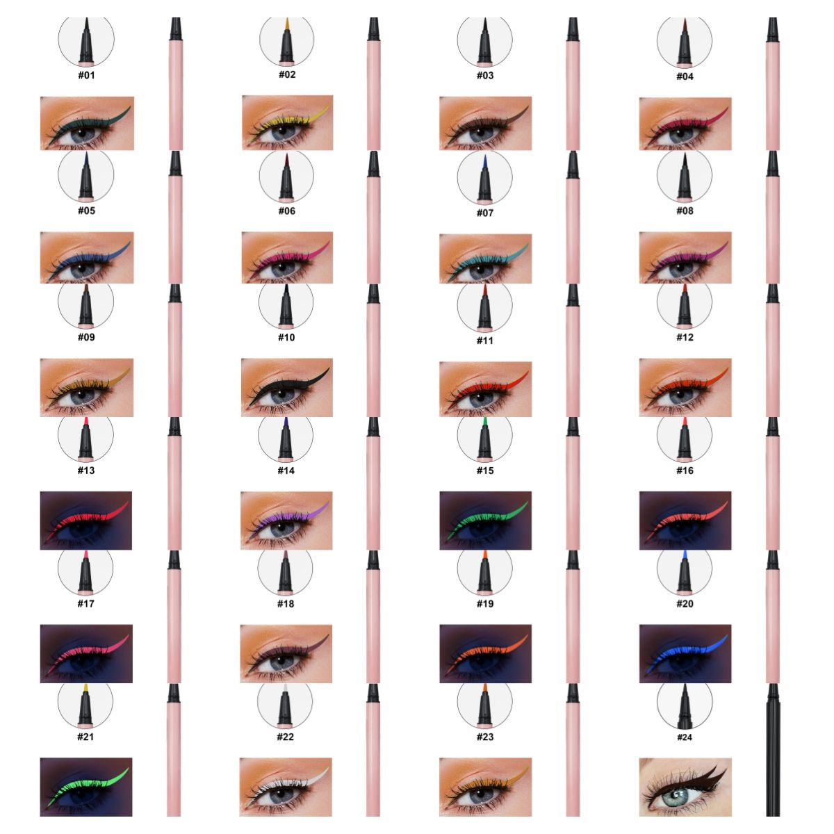 1-24 color+neon color