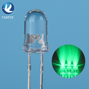 Vanfun <span class=keywords><strong>5mm</strong></span> Vòng Dip dẫn điốt nước rõ ràng/màu khuếch tán cho ứng dụng chiếu sáng - Product Image 5