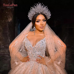 YouLaPan <span class=keywords><strong>Couronne</strong></span> <span class=keywords><strong>de</strong></span> mariée en perles, diadème <span class=keywords><strong>de</strong></span> déesse, luxueux bandeau <span class=keywords><strong>de</strong></span> <span class=keywords><strong>mariage</strong></span> en cristal <span class=keywords><strong>avec</strong></span> perles, <span class=keywords><strong>couronne</strong></span> <span class=keywords><strong>de</strong></span> cosplay pour fête nuptiale HP399 - Product Image 5
