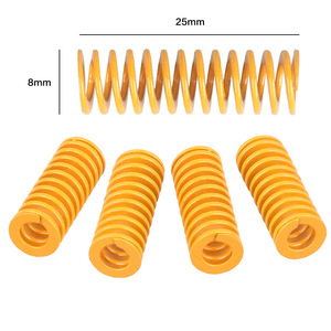 Resorte de compresión 3DSWAY de metal de 8x15 mm para kit de nivelación de cama caliente de impresora 3D - Product Image 4