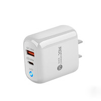 Échantillon gratuit Chargeur USB C 20W pour Apple Prise US EU UK AU Adaptateur de voyage USB pour iPhone 15 14 13 Chargeur