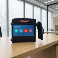 Impresora de Etiquetas de Inyección de Tinta Portátil de 100 mm con Pantalla Táctil, Semiautomática, a Batería, para Codificación de Letras Grandes en Tarjetas y Materiales Flexibles