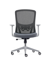 Chaise de bureau économique avec maille durable et cadre en acier, chaise ergonomique économique pour le personnel