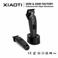 Cortadora de Pelo Recargable para Barbería, 180 Minutos de Autonomía, Motor BLDC de 7200 RPM, Aleación de Aluminio, Tipo C, Recortadora de Pelo, Suministro de Fábrica OEM ODM