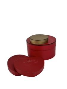 RM satış düşük adedi kalp şekilli ebru karton karton hediye kutusu sevgililer günü şekerler parfüm çiçekleri-lady kutu ambalaj - Product Image 3