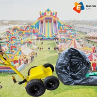 Chariot de transport électrique professionnel pour châteaux gonflables à louer – Fabrication chinoise
