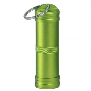 Tube de rangement pour premiers secours en alliage d'aluminium, 93x22mm, résistant à l'eau, pour le camping en plein air, les voyages, les médicaments, les bouchons d'oreilles - Product Image 4