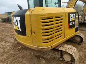 High Quality Used 5 Ton Caterpillar CAT Crawler Excavator 305.5E2 Mini Excavator <b>Towable</b> Backhoe in Good Condition - Product Image 3