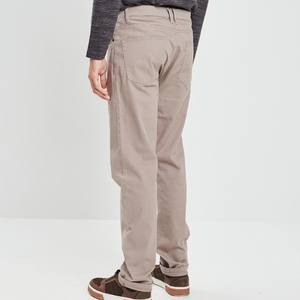Pantalons décontractés pour hommes, coupe droite, fabrication directe d'usine, vente en gros, marque personnalisée, étiquette privée, coton élasthanne, durable, extensible, confortable - Product Image 3