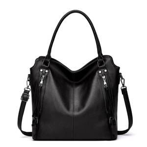2024 mới công suất lớn thời trang của phụ nữ Crossbody Tote Túi zip đóng cửa đơn giản Vai Túi dây đeo đơn đa năng mùa thu - Product Image 4