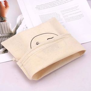 Custom Logo Printed Eco-friendly Biodegradable Luxury Organic Cotton Reusable <b>Drawstring</b> Dust Bag Storage <b>Pouch</b> for Handbag - Product Image 5