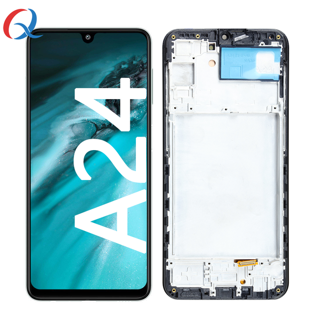 OLED Display Screen Replacement Pantalla for samsung galaxy A24 4g Lcd Mobile Phone Lcds for Samsung Galaxy A24 4g with Frame