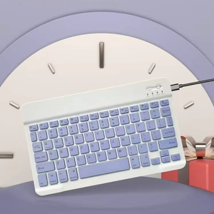 Penjualan laris nirkabel Mini Universal untuk Keyboard <span class=keywords><strong>Bluetooth</strong></span> Tablet baru dan Keyboard kompatibel dengan ponsel - Product Image 2