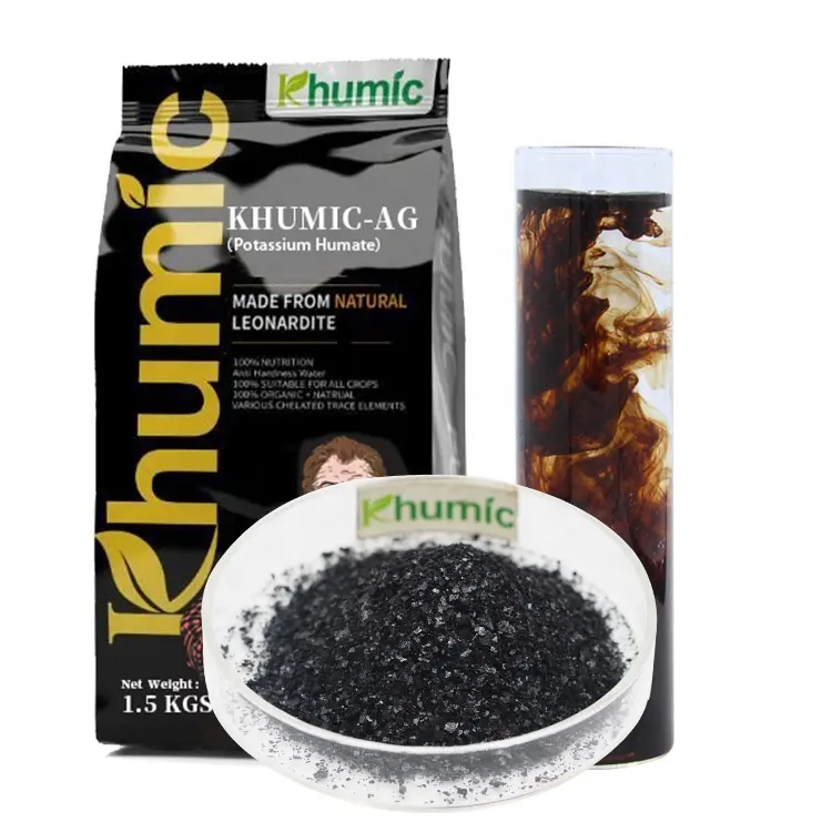 Leonardita Raw material Humic Fulvic Acid for Organic Liquid Fertilizer / Soil improvers