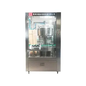 glass bottle filling machine for alcohol whisky production machine