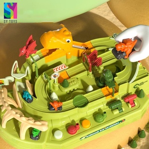 SY Table de jeu interactive enfants aventure fente <span class=keywords><strong>voiture</strong></span> ensemble piste jouets <span class=keywords><strong>Garage</strong></span> Parking <span class=keywords><strong>dinosaure</strong></span> course piste <span class=keywords><strong>voiture</strong></span> aventure jouets - Product Image 3