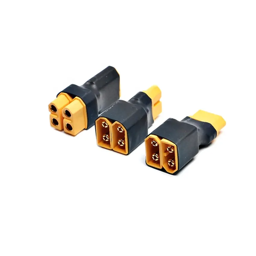 Amass Xt60 Serie Connector Parallelle Draadloze Adapter Converter Plug Voor Rc Model Lipo Batterij Accessoires