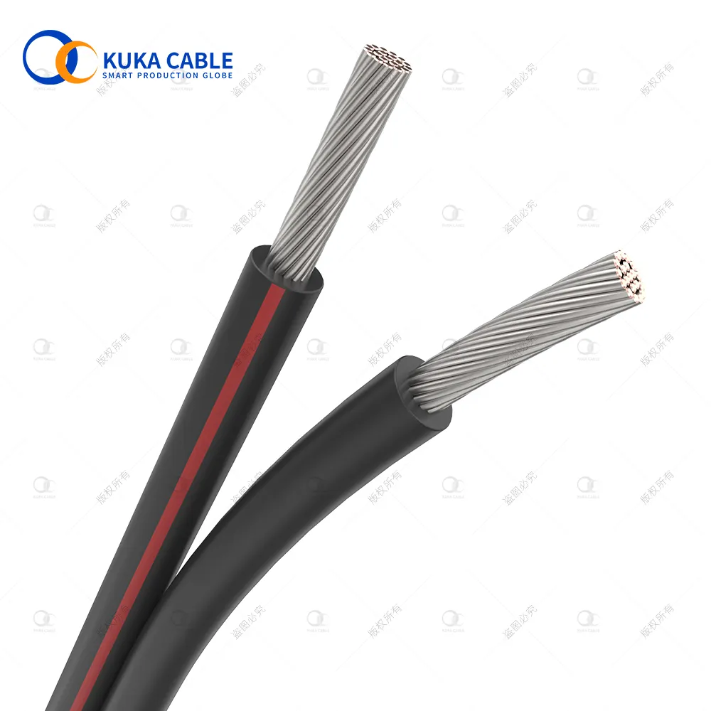 EN50618 H1Z2Z2-K xlpe 500m flex1500V 1000V Solar kabel 1x6mm