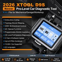 Entrepôt UE en Allemagne XTOOL D9S EU : Programmation de toutes les clés perdues, Diagnostic complet du système, Scanner OBD2, Outil de réinitialisation AdBlue pour voitures