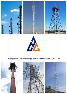Torre de Telecomunicaciones de Acero Galvanizado en Caliente de 3 Patas con Altura Personalizable (Q235B/Q355/Q420B) para Redes de Antenas de Microondas 5G - Product Image 3
