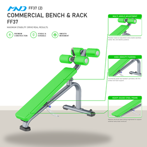 Panca Regolabile Compatta e Resistente MND per Palestra, Attrezzatura Fitness per Acquirenti a Milano, Telaio Stabile - Product Image 1