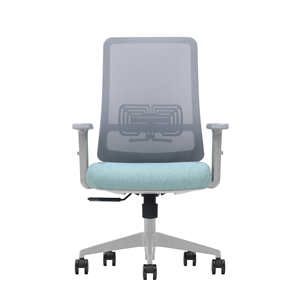 Sillón reclinable giratorio ejecutivo de malla de nailon moderno a estrenar, silla de oficina ergonómica, reposabrazos ajustables, 4 elevadores de gas con bloqueo e inclinación - Product Image 1