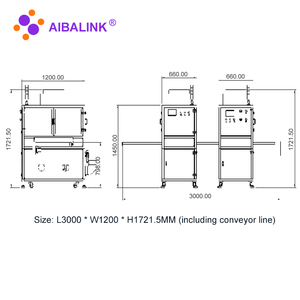 Aibalink tùy chỉnh tự động làm sạch/Phun Máy tích hợp bảng mạch in tự động làm sạch/Máy phủ - Product Image 2